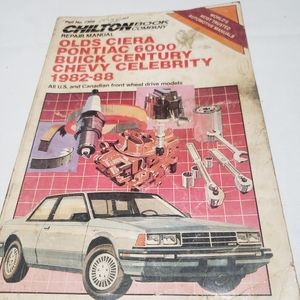 Chilton Oldsmobile, Pontiac, Buick and Chevy 1982-1988 Repair Manual